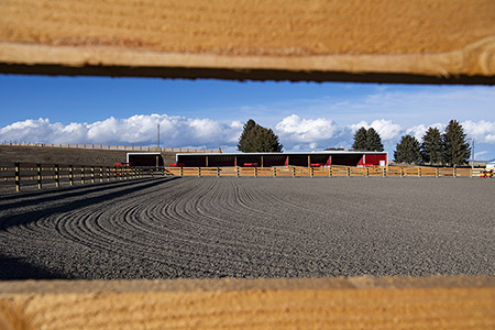 Horse Outdoor Riding Arena Gallatin Valley