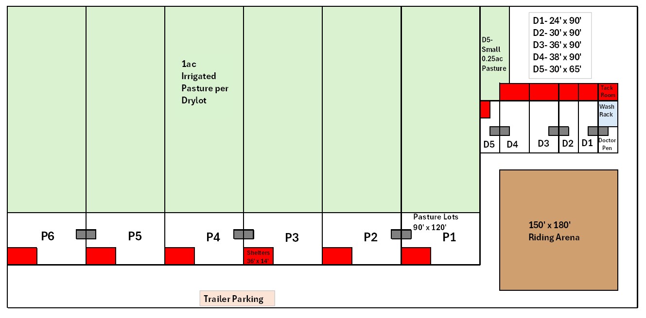 3 Hanging Ds Facility Map